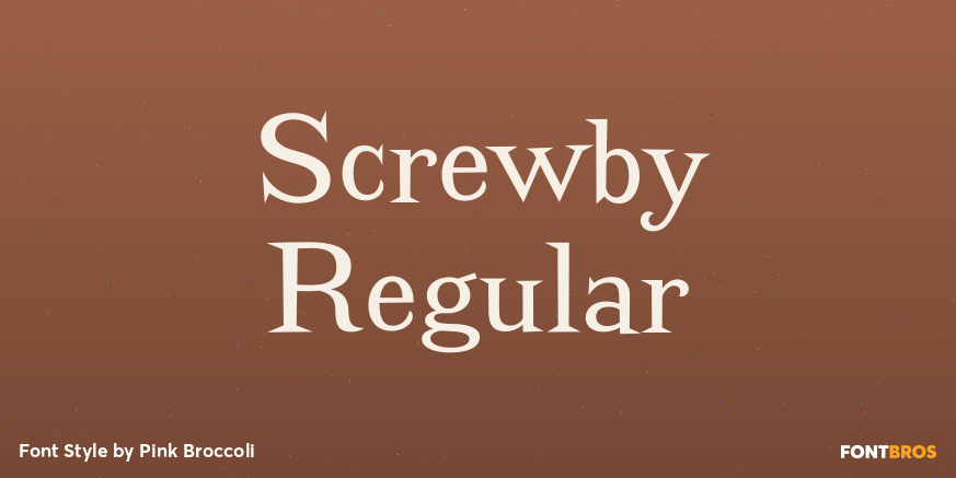 Screwby Regular Poster