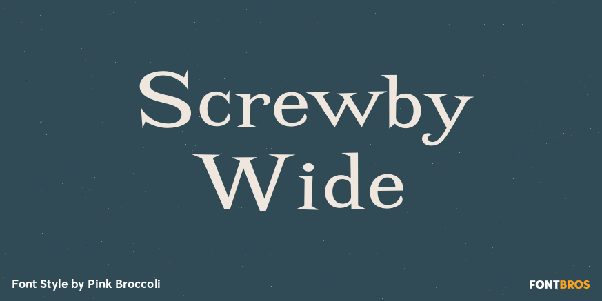 Screwby Wide Poster