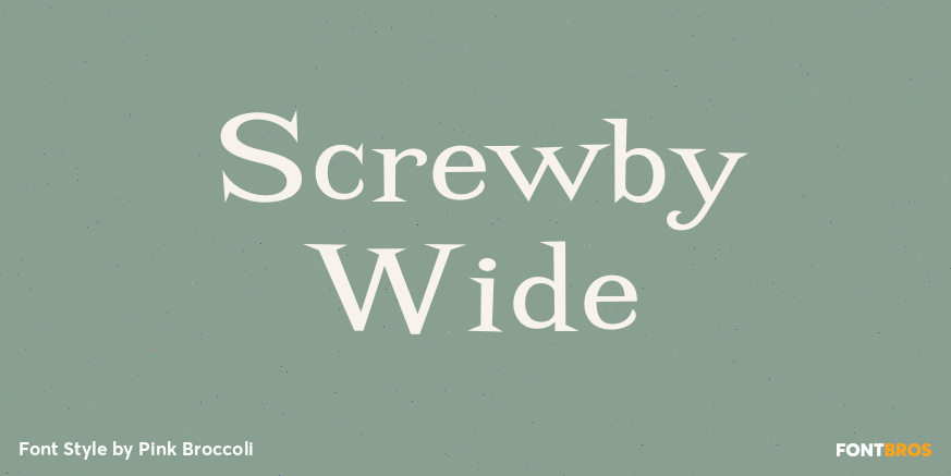 Screwby Wide Poster