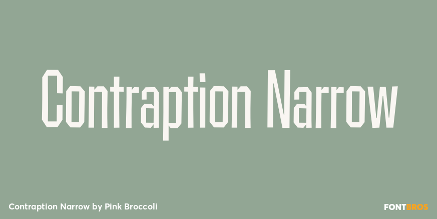 Contraption Narrow Poster