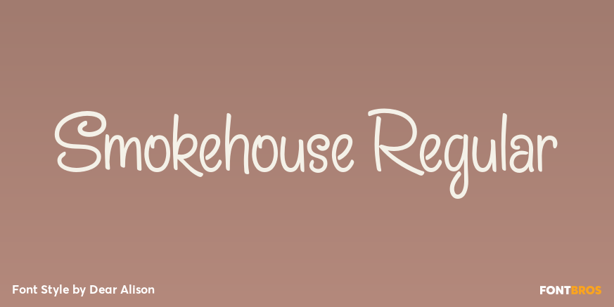 Smokehouse Regular Poster