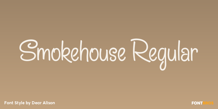 Smokehouse Regular Poster