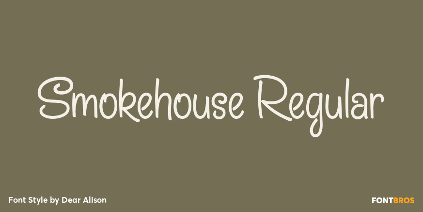 Smokehouse Regular Poster