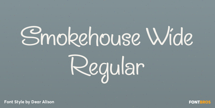 Smokehouse Wide Regular Poster