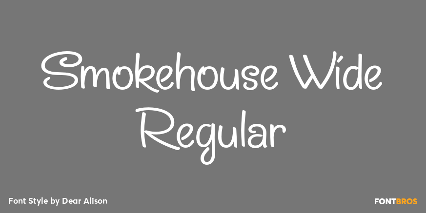 Smokehouse Wide Regular Poster