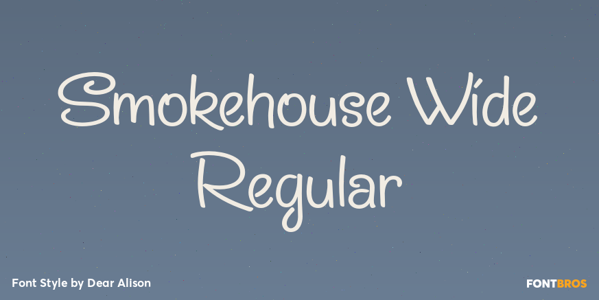 Smokehouse Wide Regular Poster