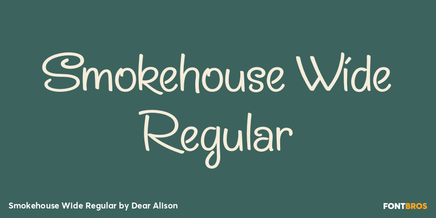 Smokehouse Wide Regular Poster