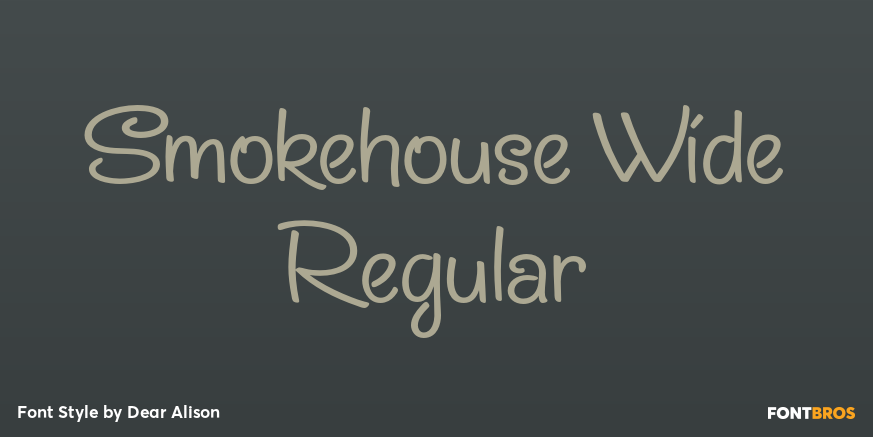 Smokehouse Wide Regular Poster