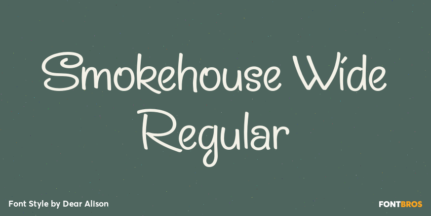 Smokehouse Wide Regular Poster