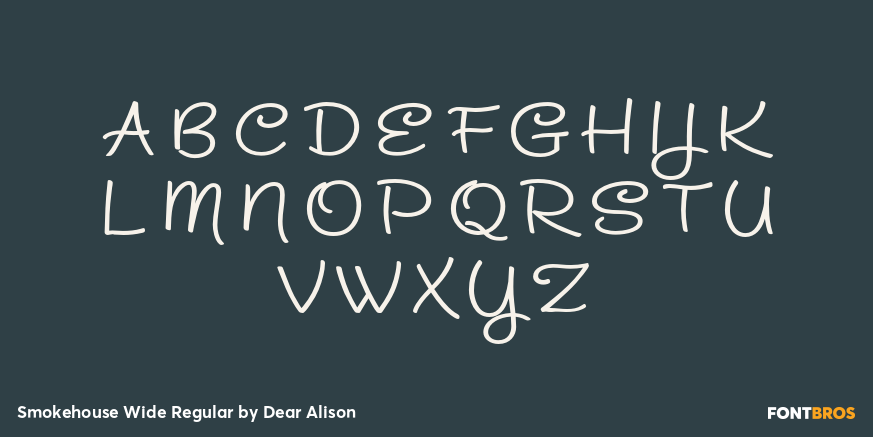 Smokehouse Wide Regular Font Poster #1