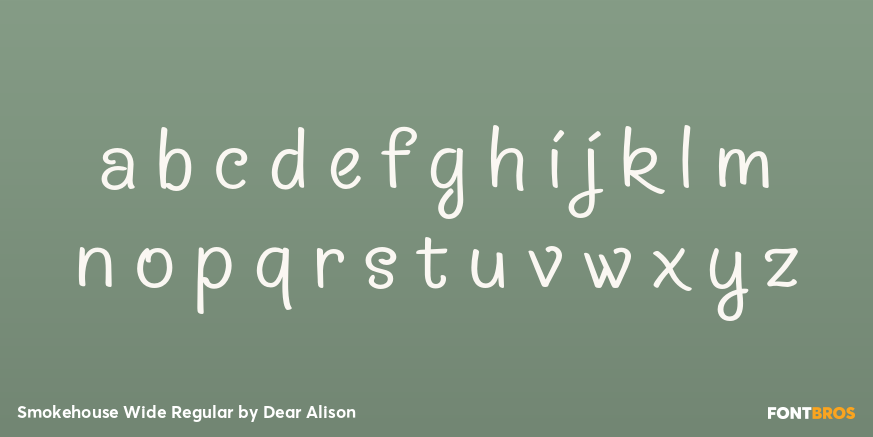 Smokehouse Wide Regular Font Poster #1