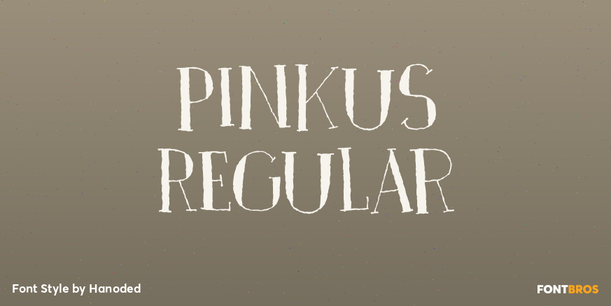 Pinkus Regular Font Poster #1