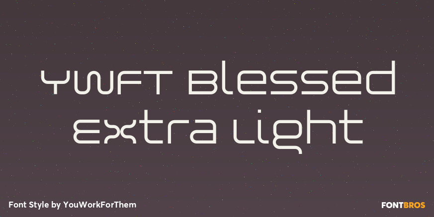 YWFT Blessed Extra Light Poster