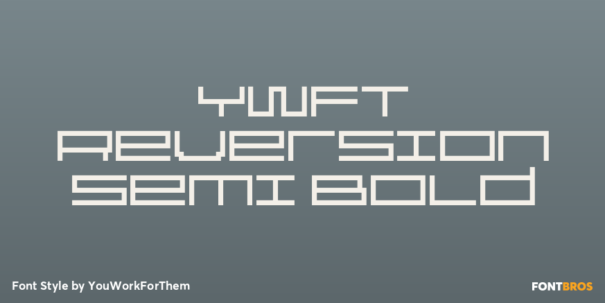 YWFT Reversion Semi Bold Poster