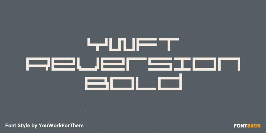 YWFT Reversion Bold Poster