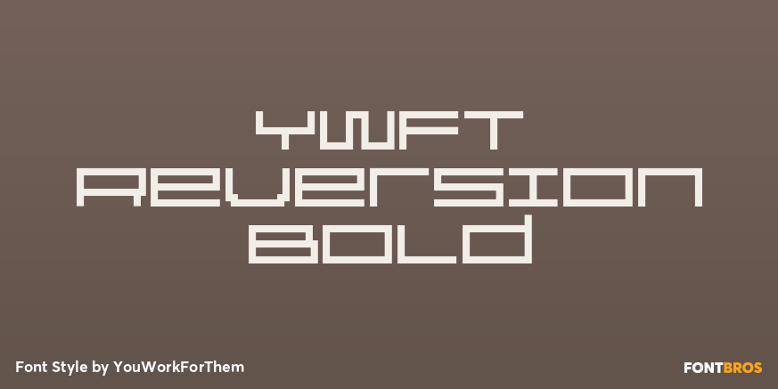 YWFT Reversion Bold Poster