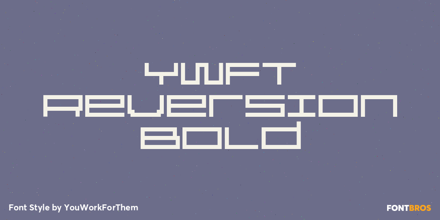 YWFT Reversion Bold Poster