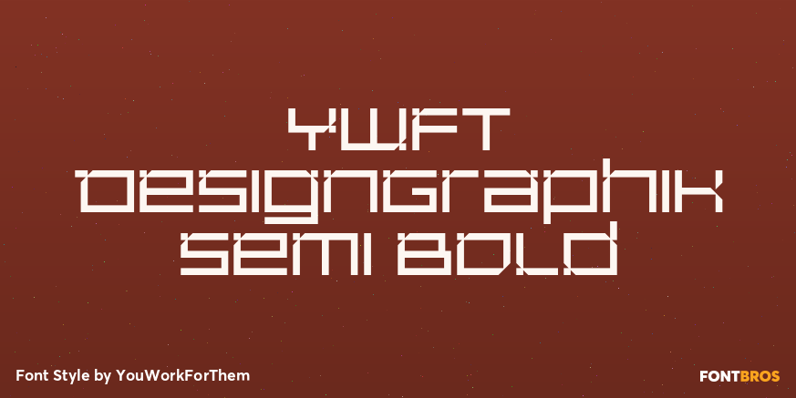 YWFT DesignGraphik Semi Bold Poster