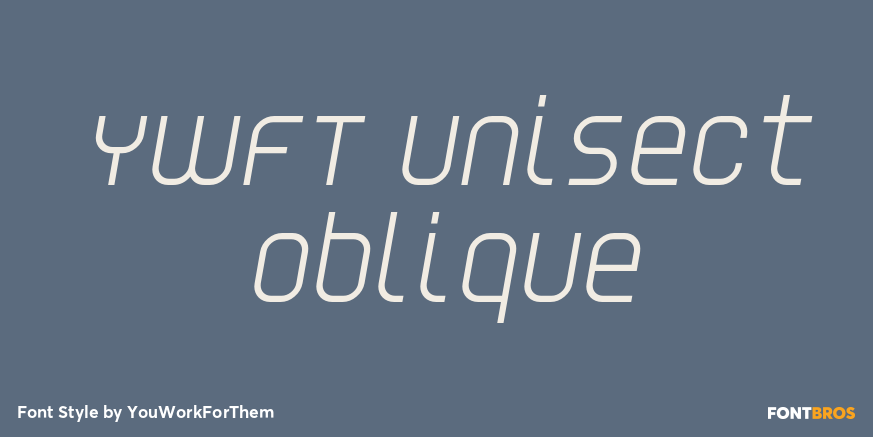 YWFT Unisect Oblique Poster