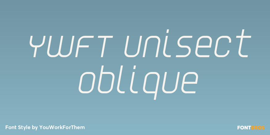 YWFT Unisect Oblique Poster