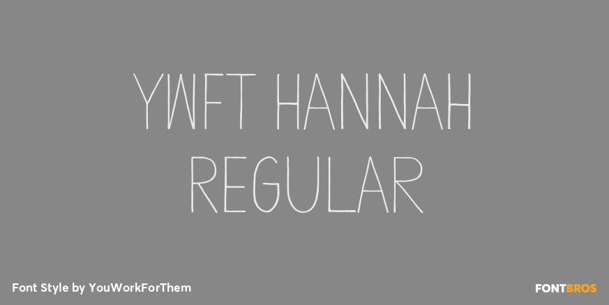 YWFT Hannah Regular Poster