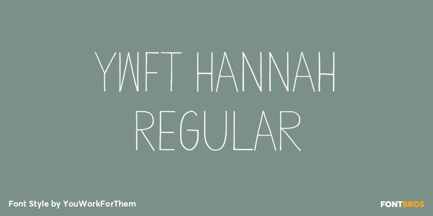 YWFT Hannah Regular Poster