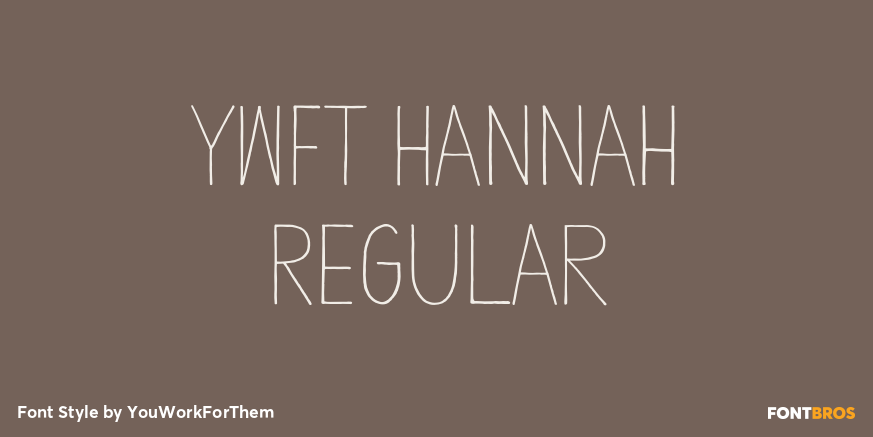 YWFT Hannah Regular Poster