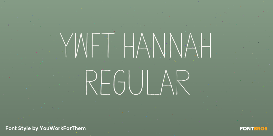 YWFT Hannah Regular Poster