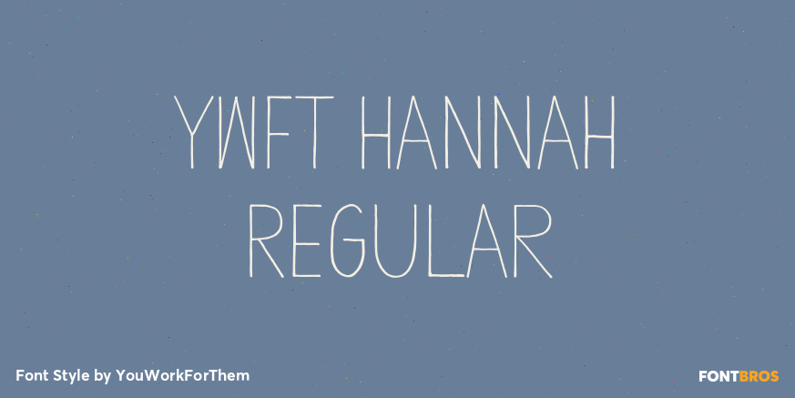 YWFT Hannah Regular Poster