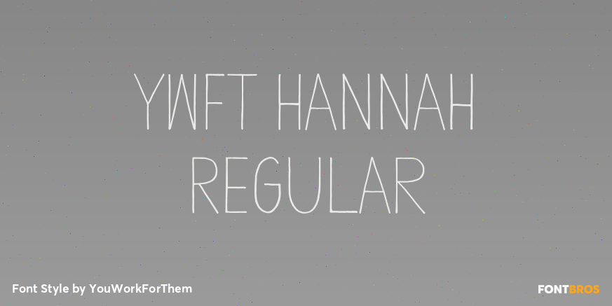 YWFT Hannah Regular Poster