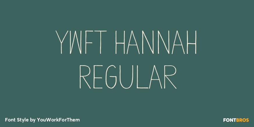 YWFT Hannah Regular Poster