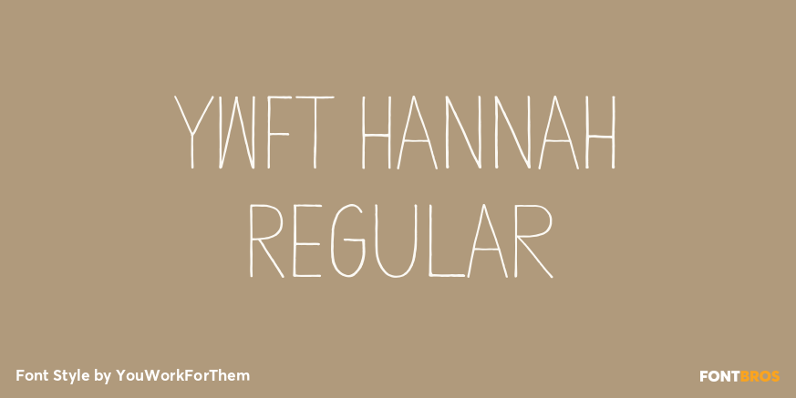 YWFT Hannah Regular Poster