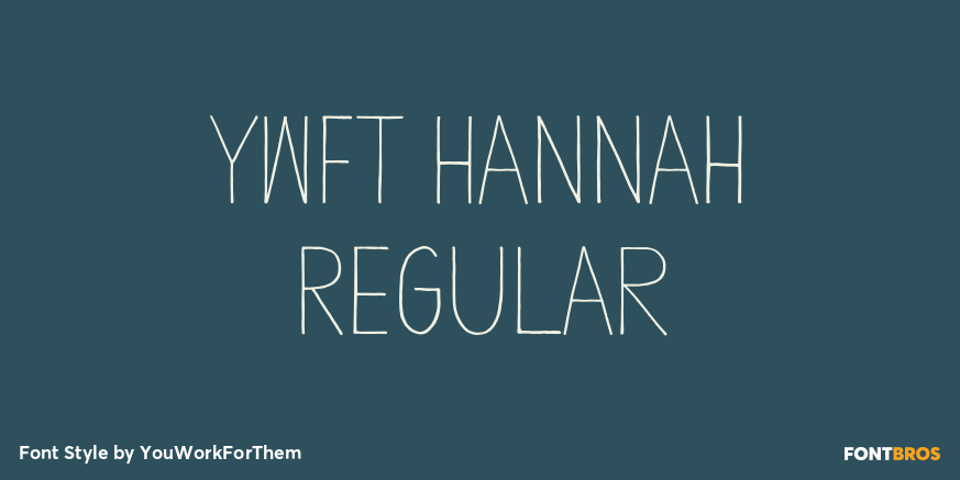 YWFT Hannah Regular Poster