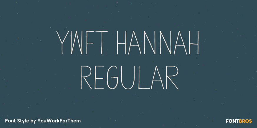 YWFT Hannah Regular Poster