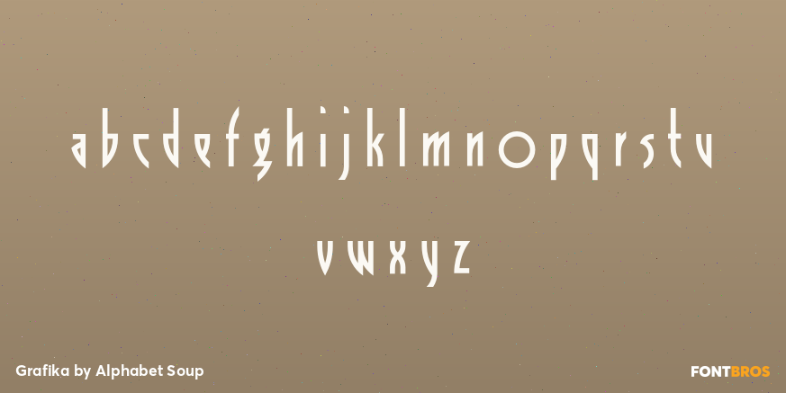 Grafika Font Poster #1