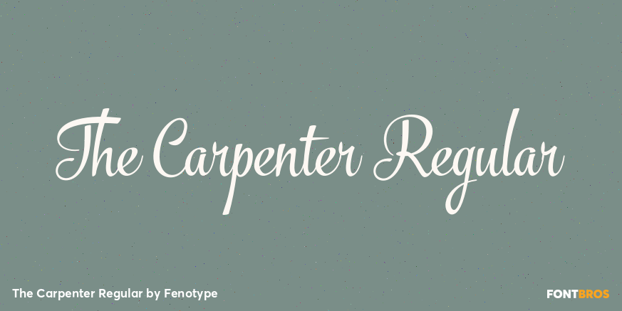 The Carpenter Regular Poster