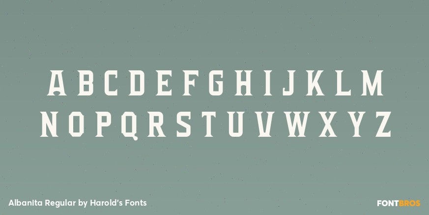 Albanita Regular Font Poster #2