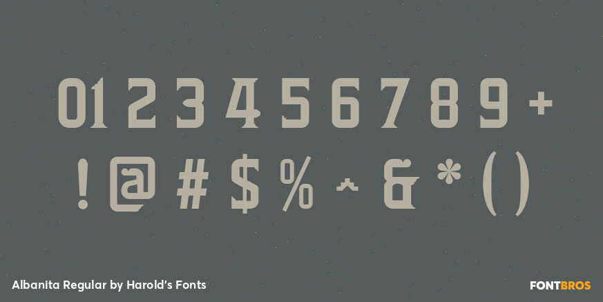 Albanita Regular Font Poster #4