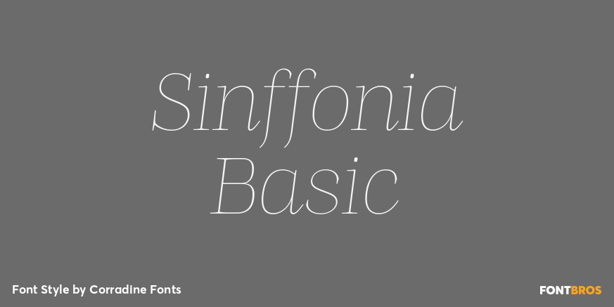 Sinffonia Basic Poster