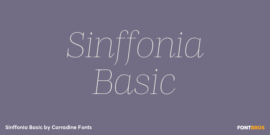 Sinffonia Basic Poster