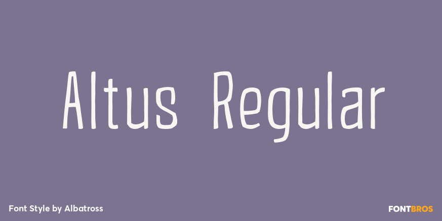 Altus Regular Poster
