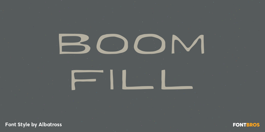 BOOM Fill Poster