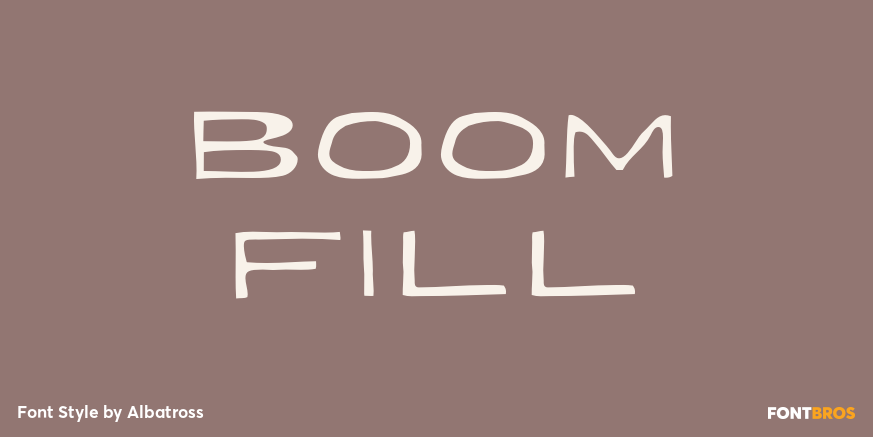 BOOM Fill Poster