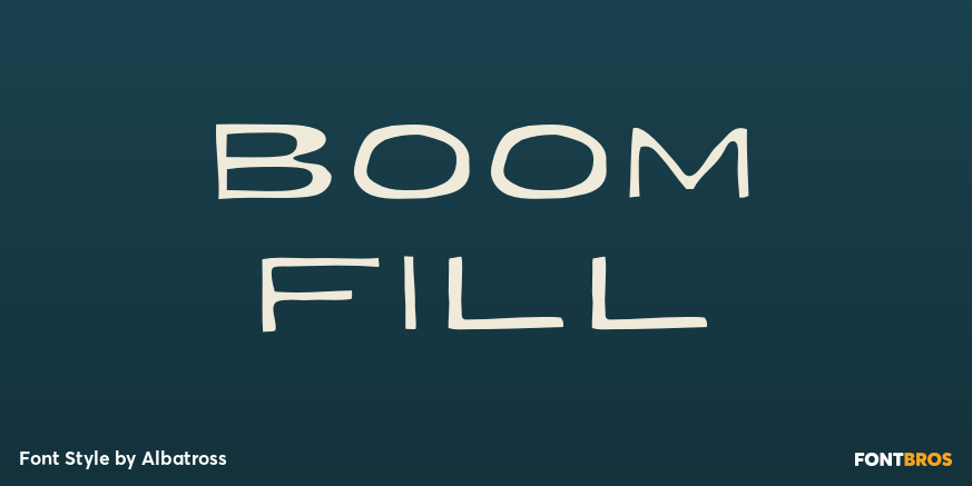 BOOM Fill Poster