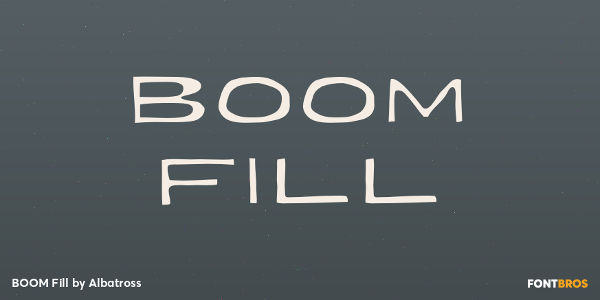 BOOM Fill Poster