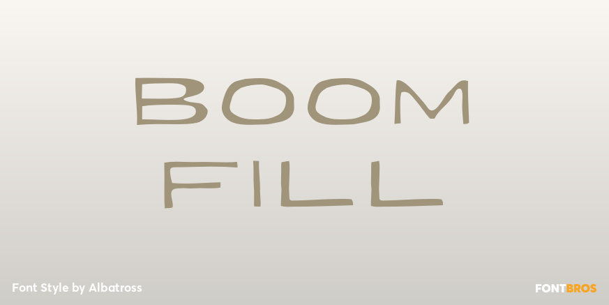BOOM Fill Poster