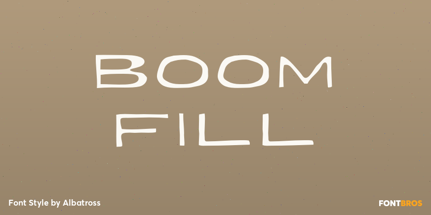 BOOM Fill Poster