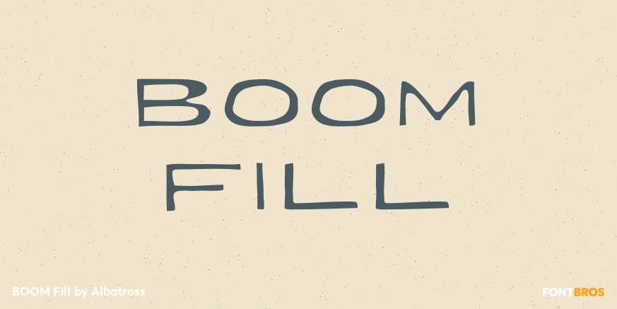 BOOM Fill Poster
