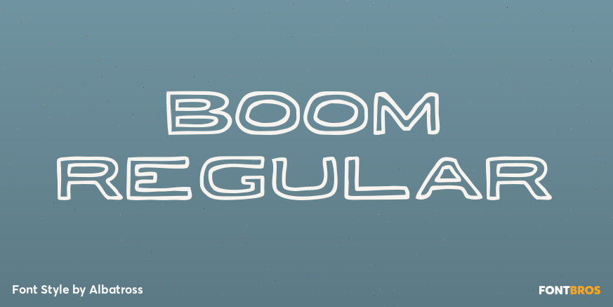 BOOM Regular Poster