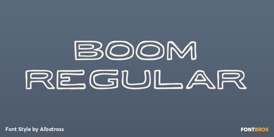 BOOM Regular Poster